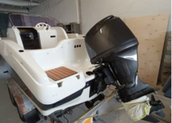 lakierowanie, silnik zaburtowy